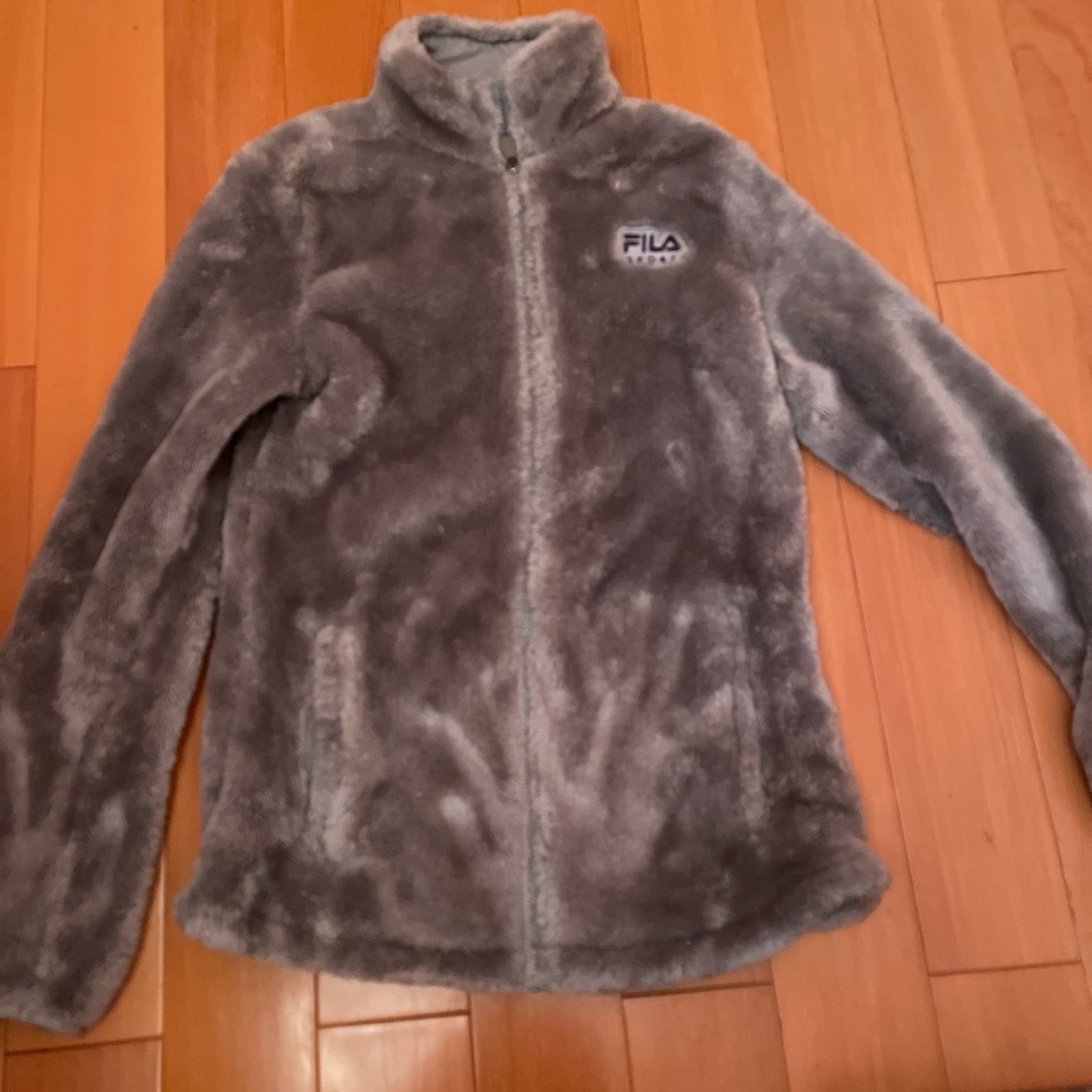 FILA Gray Fleece Jacket